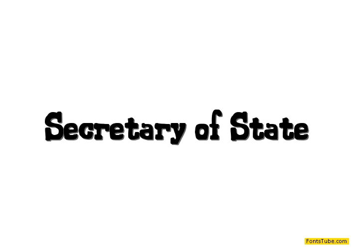 Secretary of State