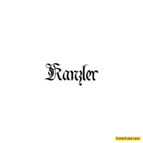 Kanzler Font