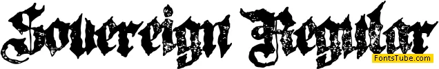 Sovereign Font