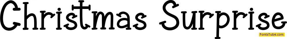 Christmas Surprise Font