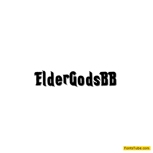 ElderGods BB Font Family