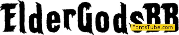 ElderGods BB Font Family