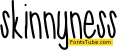 SkinnyNess Font