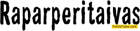 Raparperitaivas Font