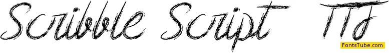 Scribble Script Font