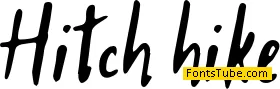 Hitch Hike Font