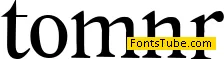 Tom's New Roman Font