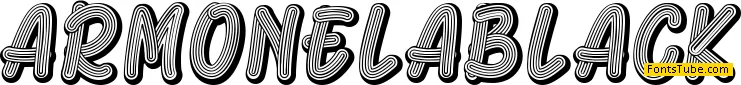Armonela Black Font