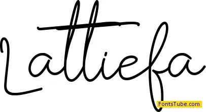Lattiefa Font