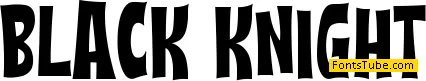 BLACK KNIGHT Font