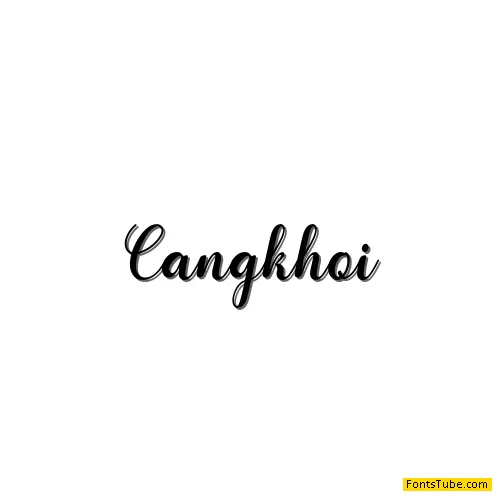 Cangkhoi Font