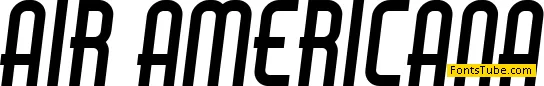 Air Americana Font