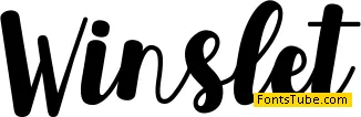 Winslet Font