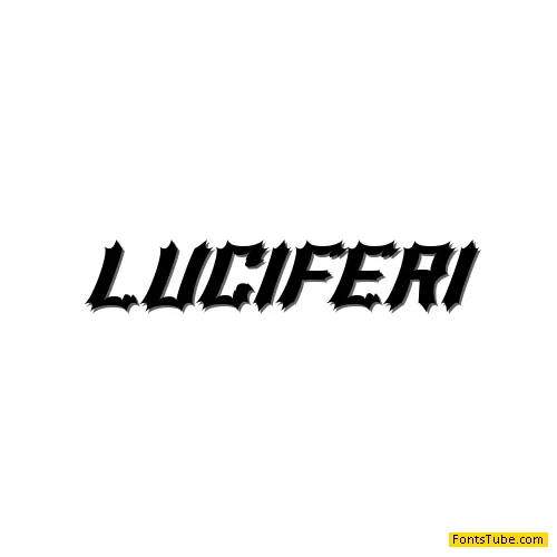 Luciferius Font Family
