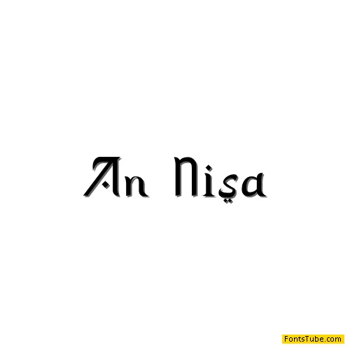 An Nisa Font