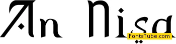 An Nisa Font