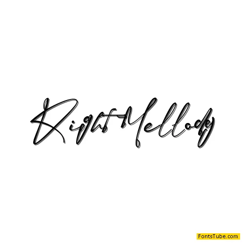 Right Mellody Font