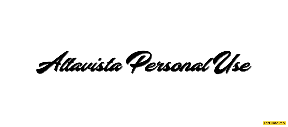 Altavista Font