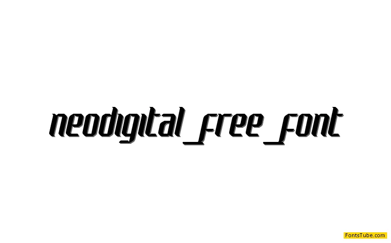 neodigital Font