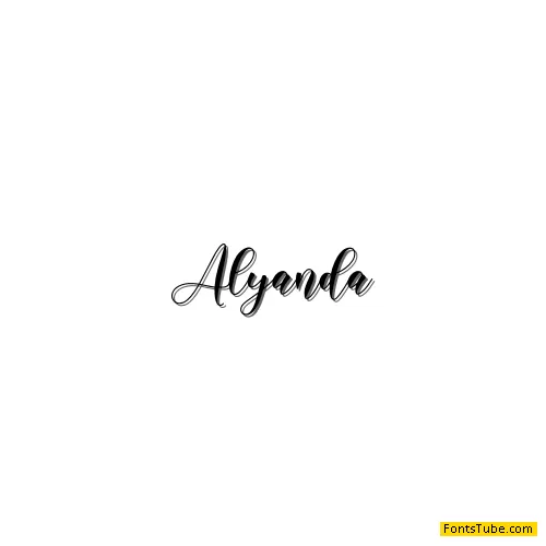 Alyanda Font