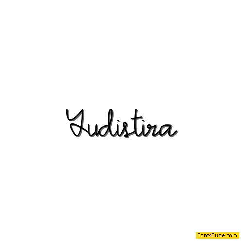 Yudistira Font