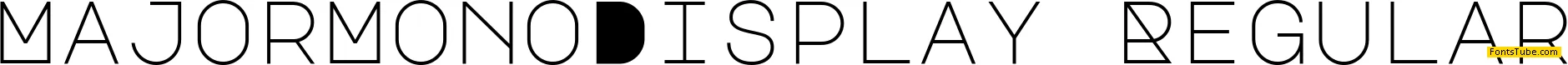 Major Mono Display