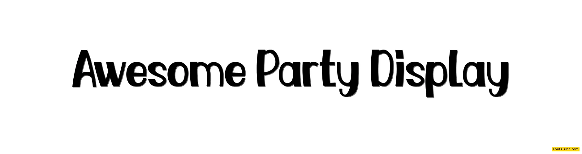 Awesome Party Display