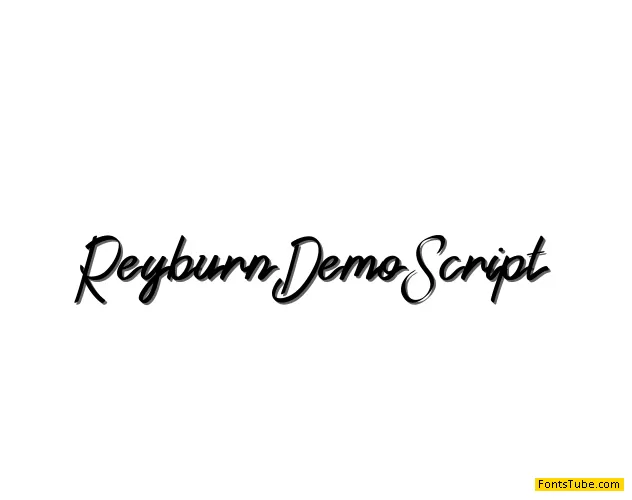 Reyburn Demo Font Family