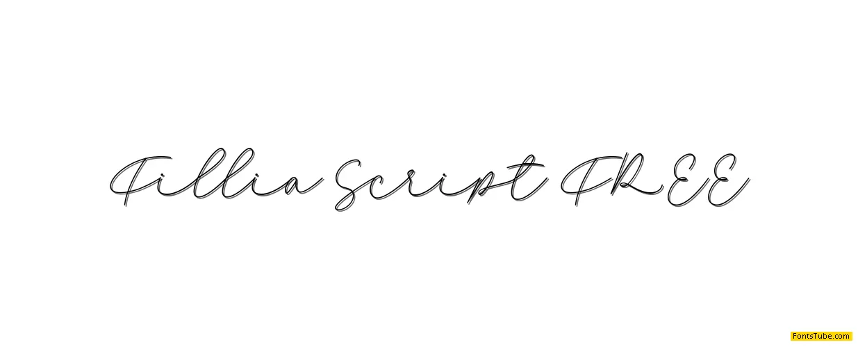 Fillia Script FREE Font