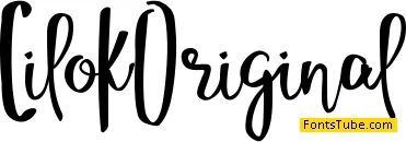 CilokOriginal Font