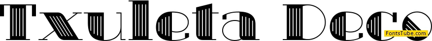 Txuleta Deco Font