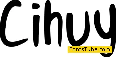 Cihuy Font