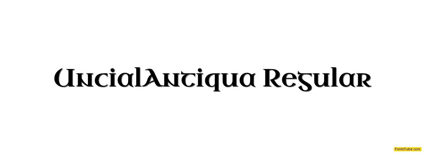 Uncial Antiqua Font