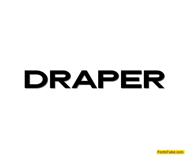 Draper Font