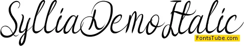 Syllia Demo Font Family