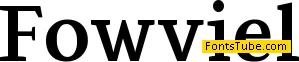 Fowviel Font