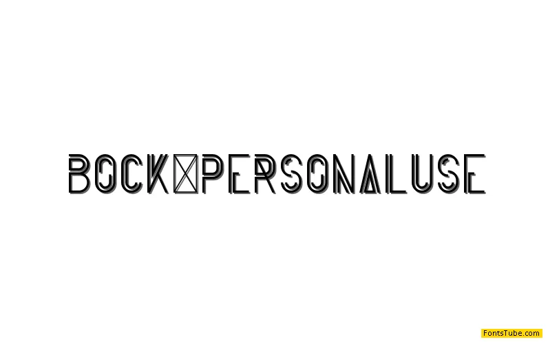 Bock Font