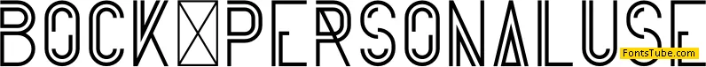 Bock Font
