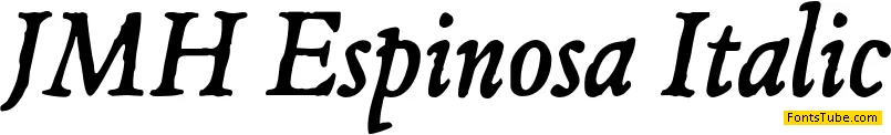 JMH Espinosa Font Family