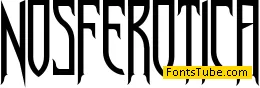 Nosferotica Font