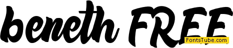 Beneth FREE Font