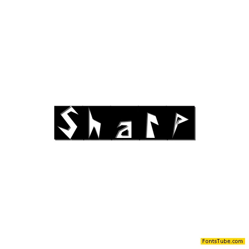 Sharp Font Family