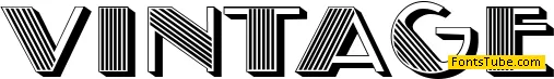 Vintage Font