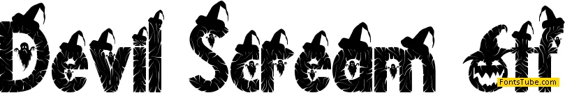 Devil Scream Font