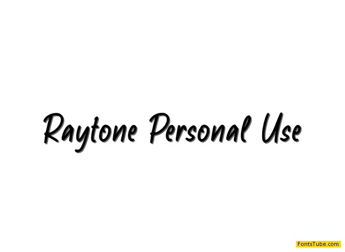 Raytone Font
