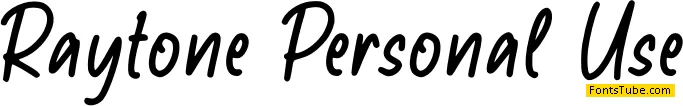 Raytone Font