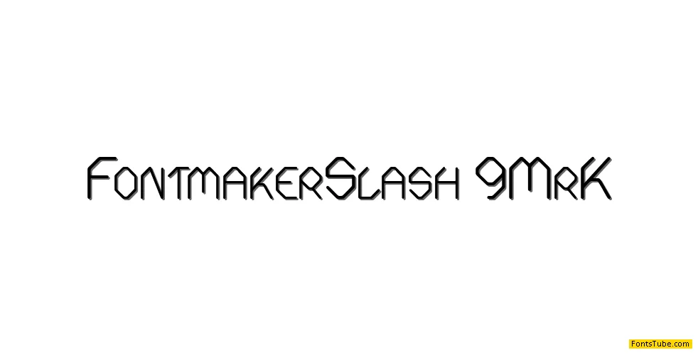 Fontmaker Slash