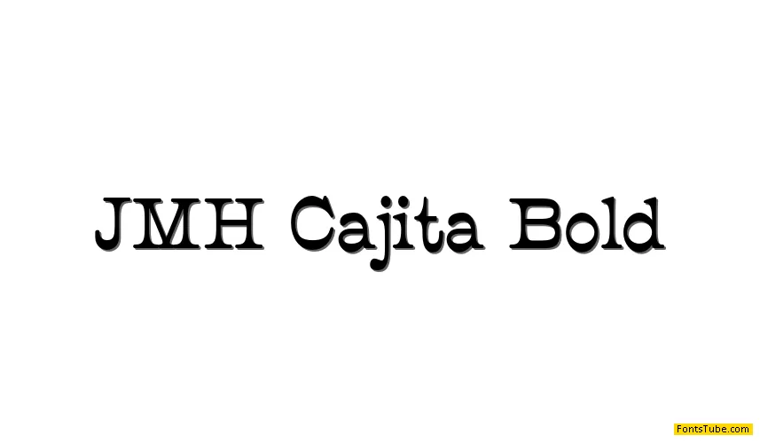 JMH Cajita Font Family