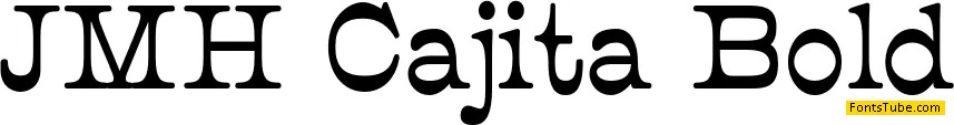 JMH Cajita Font Family