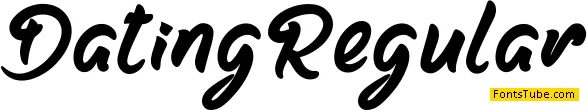 Dating Font